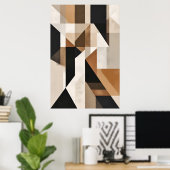 Geometrische convergentie poster (Thuiskantoor)