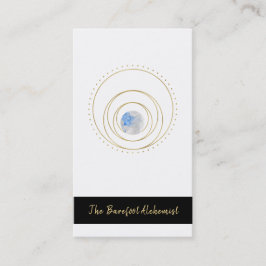 *~* Geometrische Cosmic Sacred Geometry Boho Gold Visitekaartje