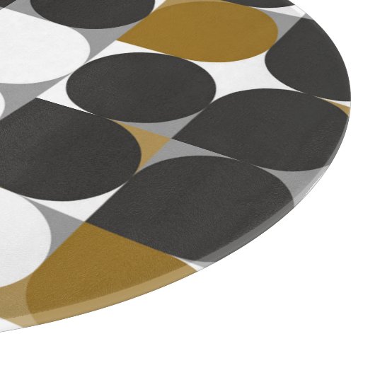 Geometrische creativiteit: naadloos patroonontwerp snijplank (Hoek)