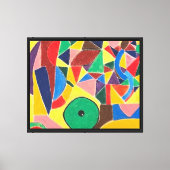 Geometrische Dans Canvas Afdruk (Voorkant)