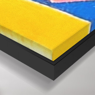 Geometrische Dans Canvas Afdruk