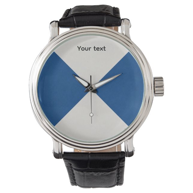 Geometrische decoratie horloge (Voorkant)