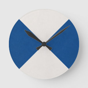 Geometrische decoratie ronde klok