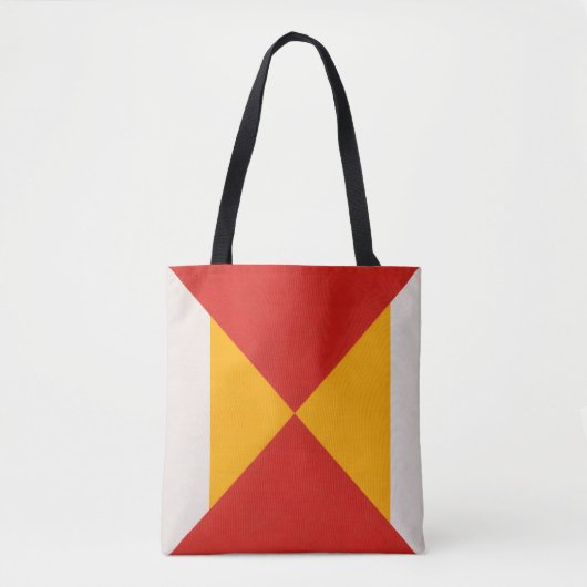 Geometrische decoratie tote bag (Voorkant)