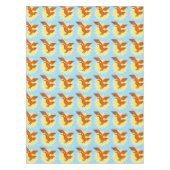 Geometrische decoratieve andean Condor Bird Tafelkleed (Voorkant)