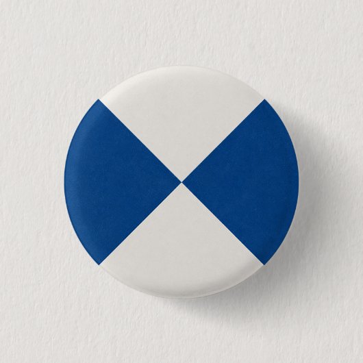 Geometrische decoratieve tegel ronde button 3,2 cm (Voorkant)