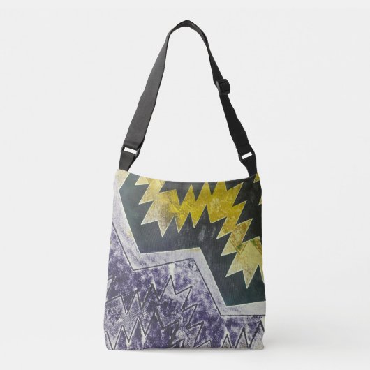 Geometrische Design Bag Native American Crossbody  Crossbody Tas (Voorkant)