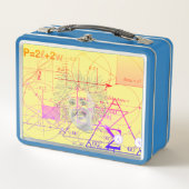 Geometrische Design met kleurrijke vergelijkingen (Voorkant)