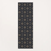 geometrische diagonale driehoek yogamat (Voorkant)