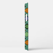 Geometrische diagonale vierkanten gemengd Case-Mate iPhone case (Achterkant / Rechts)