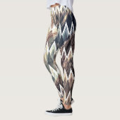 Geometrische diamant Abstract Leggings (Links)