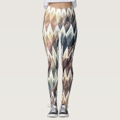 Geometrische diamant Abstract Leggings (Voorkant)
