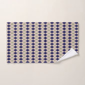 Geometrische diamant bad handdoek (Handdoek)