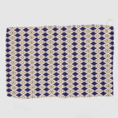 Geometrische diamant golfhanddoek (Horizontaal)