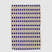 Geometrische diamant golfhanddoek (Voorkant)