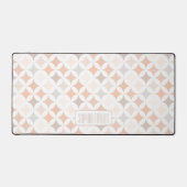 Geometrische diamantcirkels bureaumat (Voorkant)