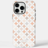Geometrische diamantcirkels Case-Mate iPhone case (Achterkant)