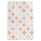 Geometrische diamantcirkels medium cadeauzakje (Achterkant)