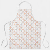 Geometrische diamantcirkels schort (Voorkant)