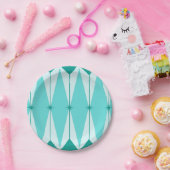 Geometrische diamanten en Starbursts Bord (Feest)