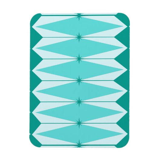 Geometrische diamanten en Starbursts Flexible Magn Magneet (Verticaal)