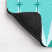 Geometrische diamanten en Starbursts Mousepad Muismat (Hoek)