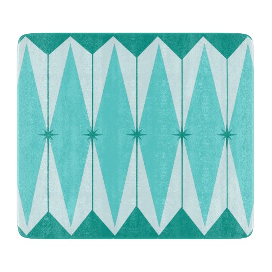 Geometrische diamanten en Starbursts Snijplank (Voorkant)