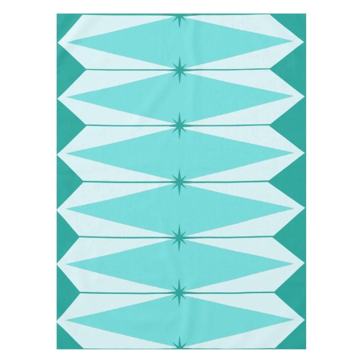 Geometrische diamanten en Starbursts Tafelkleed (Voorkant)