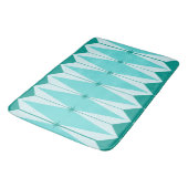 Geometrische diamanten en sterbursts Bath Mat (Gekanteld)