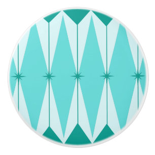 Geometrische diamanten en sterbursts keramische sc keramische knop