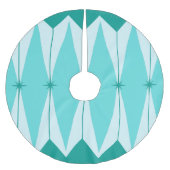 Geometrische diamanten en sterrenbomen kerstboom rok (Voorkant)