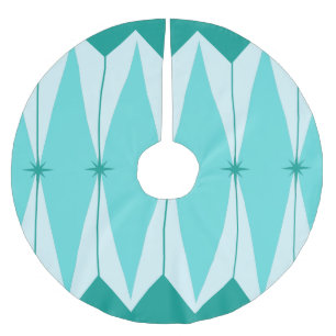 Geometrische diamanten en sterrenbomen kerstboom rok