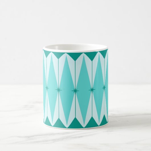 Geometrische Diamonds & Starbursts Mok (Center)