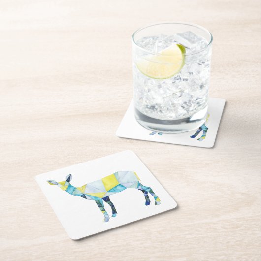 Geometrische dieper kartonnen onderzetters (Insitu)