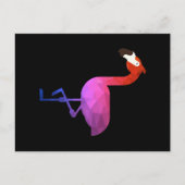 Geometrische diervlieger briefkaart (Voorkant)