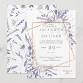 Geometrische diëten kaart (Voorkant / Achterkant)