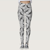geometrische draaiende leggings (Voorkant)