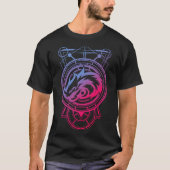 Geometrische draak t-shirt (Voorkant)