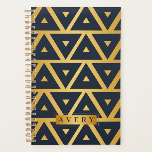 Geometrische driehoek, aangepast planner (Voorkant)