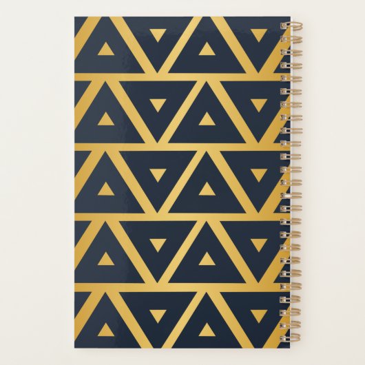 Geometrische driehoek, aangepast planner (Achterkant)