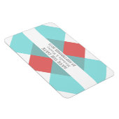 Geometrische driehoek bespaart de datum Magnet Bla Magneet (Rechterzijde)