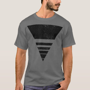 Geometrische driehoek Geslikte vormen Geometrie Ku T-shirt