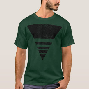 Geometrische driehoek Geslikte vormen Geometrie Ku T-shirt