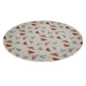 Geometrische driehoek Handtekening patroon Snijplank (Hoek)