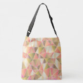 Geometrische Driehoeken Crossbody Tas (Achterkant)