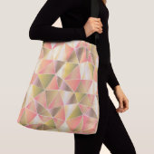 Geometrische Driehoeken Crossbody Tas (Dichtbij)