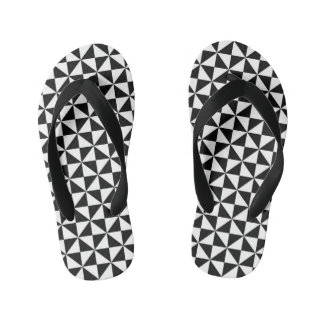 Geometrische driehoeken kinder teenslippers