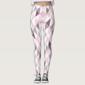 Geometrische driehoeken leggings (Voorkant)