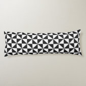 geometrische driehoeken lichaamskussen (Achterkant)