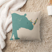 Geometrische driehoeken Rhinoussen Kussen (Deken)